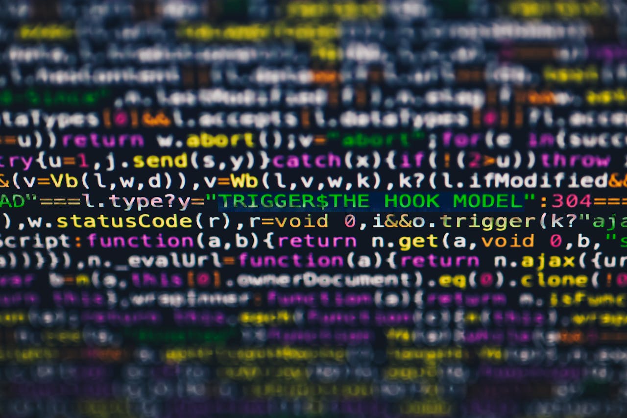 second screen with code